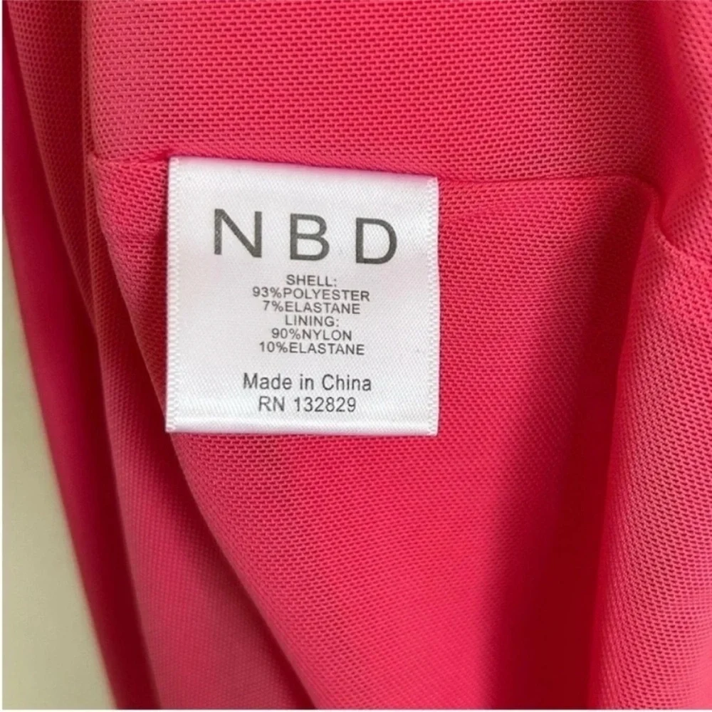 NBD Macduff Slip Maxi Dress Gown Pink - Picture 9 of 12